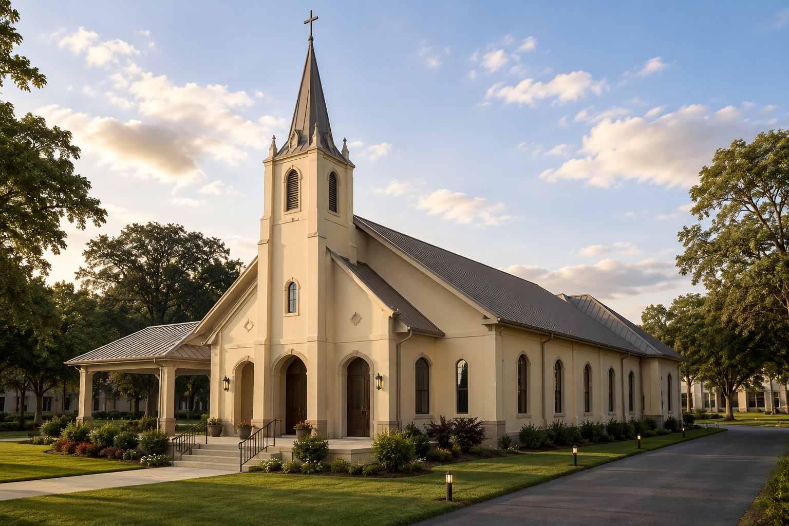 Proposed University Church Construction